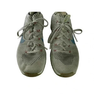 Nike Metcon Flynite Womens Sneakers Shoes Gray Round Toe Lace Up Athletic 8.5